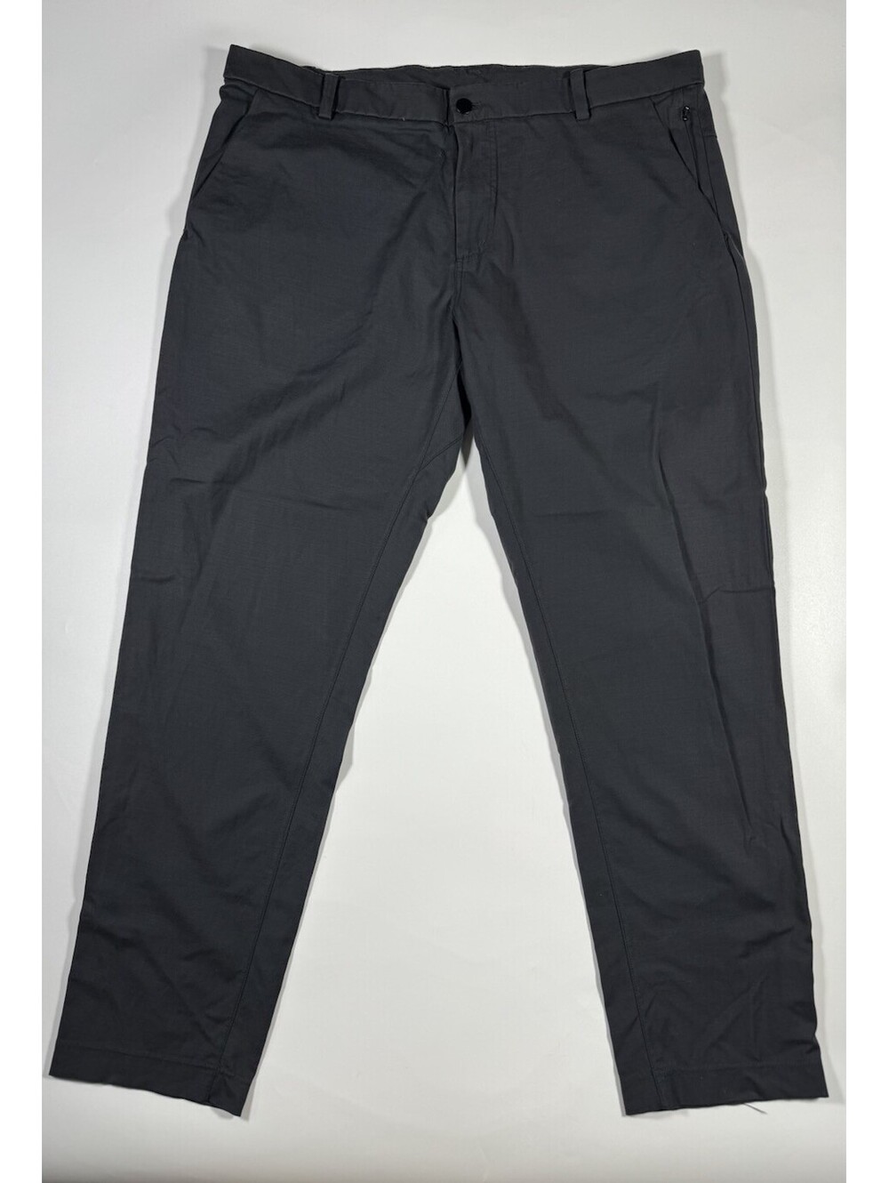 Lululemon Athletica Commission Mens 40 Black Stretch Pants Chino Golf 40x32